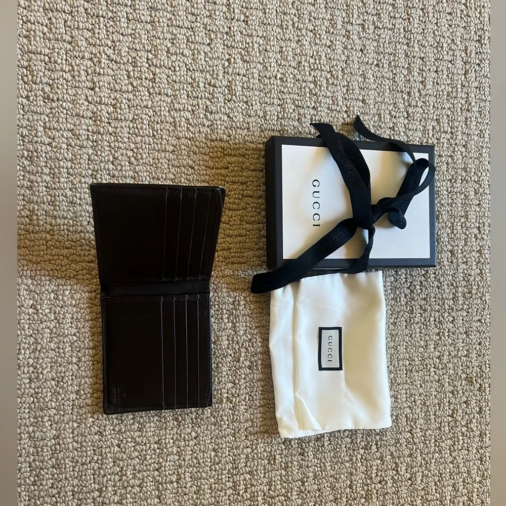 Gucci Mens Ophidia Wallet 100% Autentic